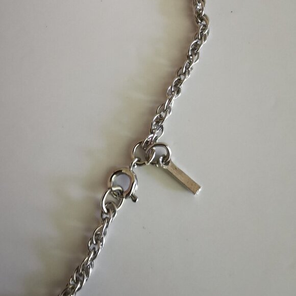 Good Luck Charms Necklace Silver Pendant D'Orlan 90s Lucky Dangles 24" Chain - Picture 7 of 8